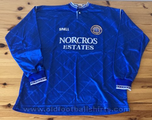 Colchester United Home Fußball-Trikots 1989 - 1990