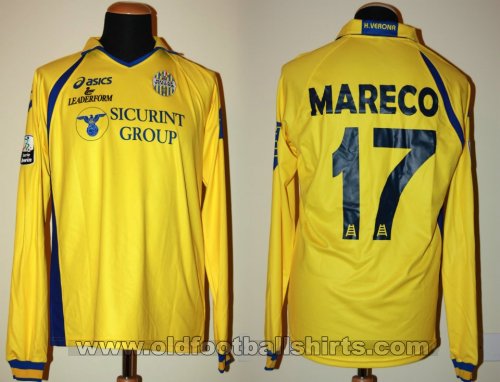 Hellas Verona F.C. Away football shirt 2011 - 2012