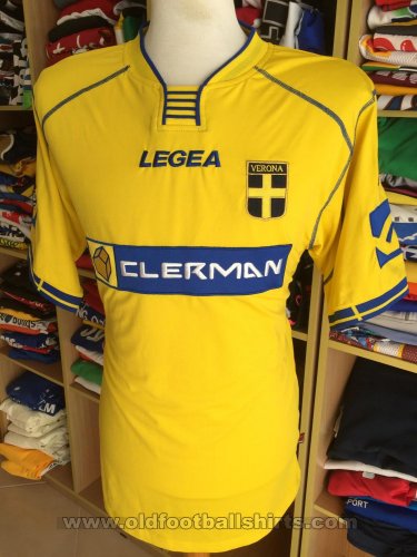 Hellas Verona F.C. Away football shirt 2004 - 2005