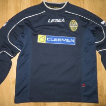 Hellas Verona F.C. Home football shirt (unknown year) sponsored by Clerman