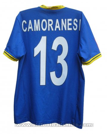 Hellas Verona F.C. Home football shirt 2001 - 2002