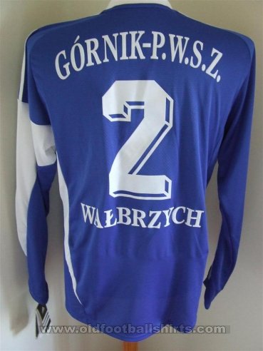 Gornik Walbrzych Home football shirt 2009 - 2010