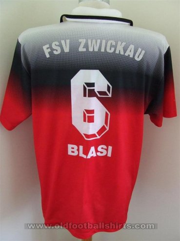 FSV Zwickau Home football shirt 1996 - 1997