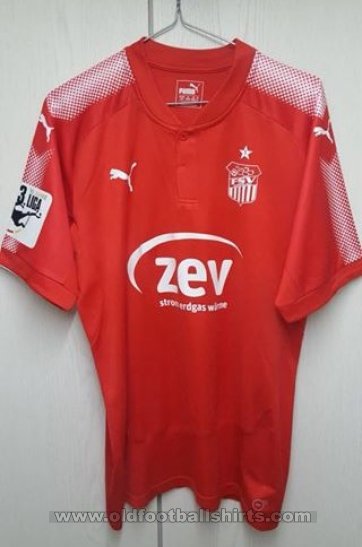 FSV Zwickau Home football shirt 2017 - 2018