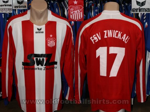 FSV Zwickau Home football shirt 2011