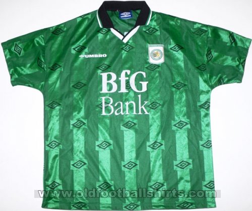 FC Sachsen Leipzig Home football shirt 1998 - 1999