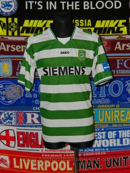 FC Sachsen Leipzig Home football shirt 2003 - 2004