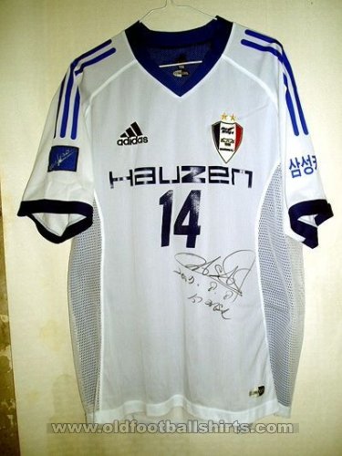 Suwon Samsung Bluewings Away football shirt 2002