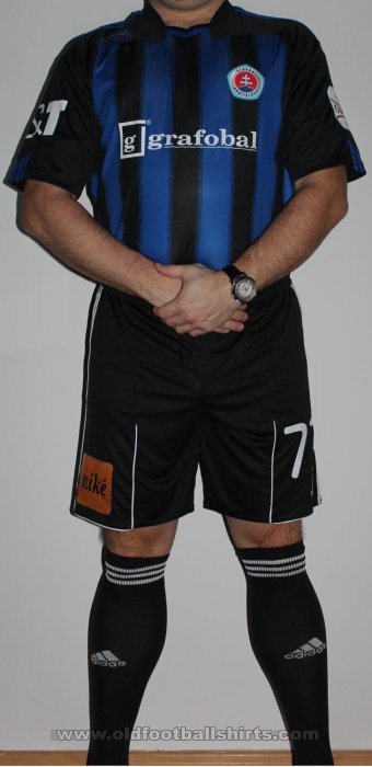 SK Slovan Bratislava Away football shirt 2010 - 2011