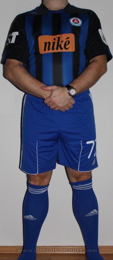 SK Slovan Bratislava Away football shirt 2011 - 2012