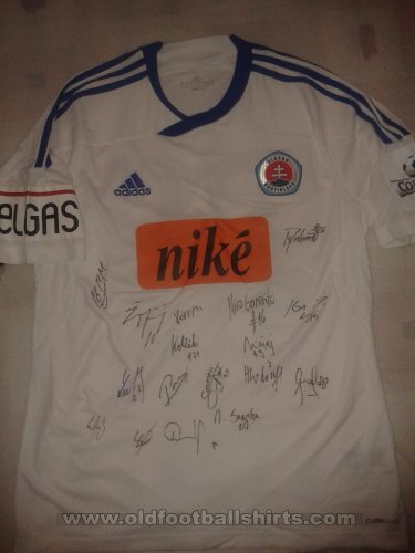 SK Slovan Bratislava Third football shirt 2011 - 2012