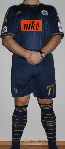 SK Slovan Bratislava Away football shirt 2012 - 2013