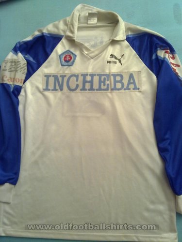 SK Slovan Bratislava Away football shirt 1991 - 1992