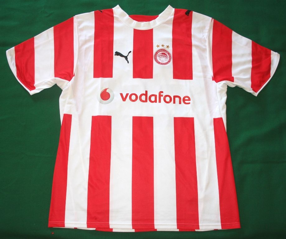 Maillot Olympiacos 2006-07 - Puma - Taille S Adulte - Occasion