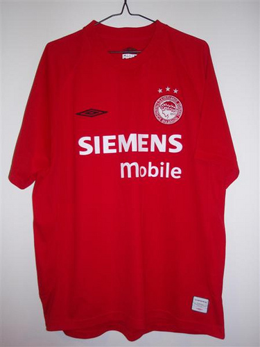 UMBRO OLYMPIAKOS 2003 HOME JERSEY - Soccer Plus