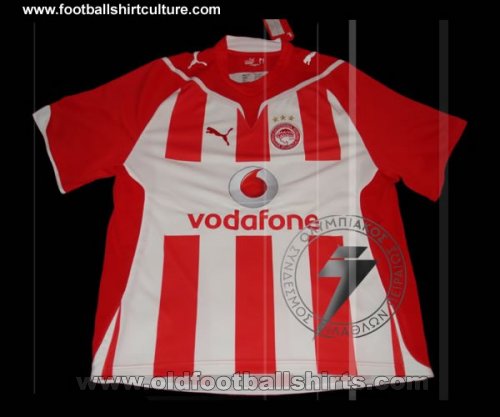 Olympiacos Home football shirt 2009 - 2010