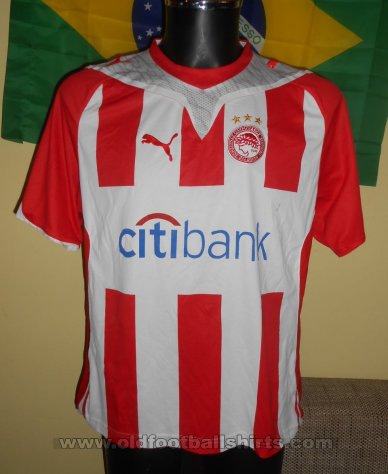 Olympiacos Home football shirt 2008 - 2009