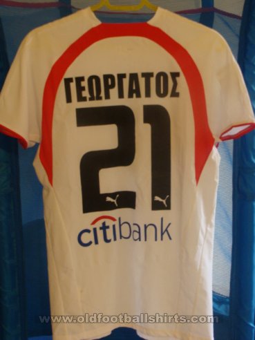 Olympiacos Away football shirt 2006 - 2007