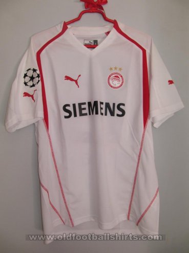Olympiacos Away football shirt 2005 - 2006