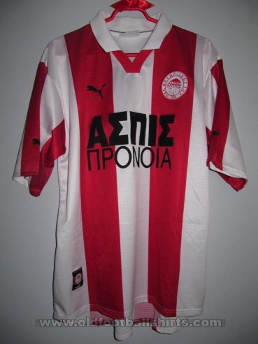 Olympiacos Home football shirt 1999 - 2000