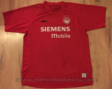 Olympiacos Home football shirt 2003 - 2004