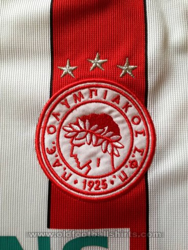Olympiacos Home fotbollströja 2002 - 2003