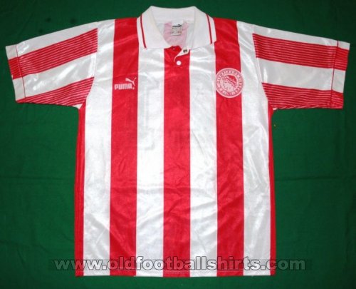 Olympiacos Home football shirt 1995 - 1996