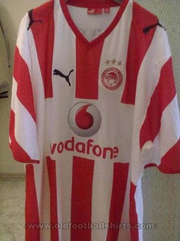 Olympiacos Home football shirt 2008 - 2009