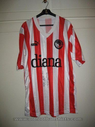 Olympiacos Home football shirt 1990 - 1991
