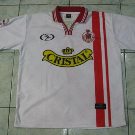 Union San Felipe Home football shirt 2001 sponsored by Cristal
