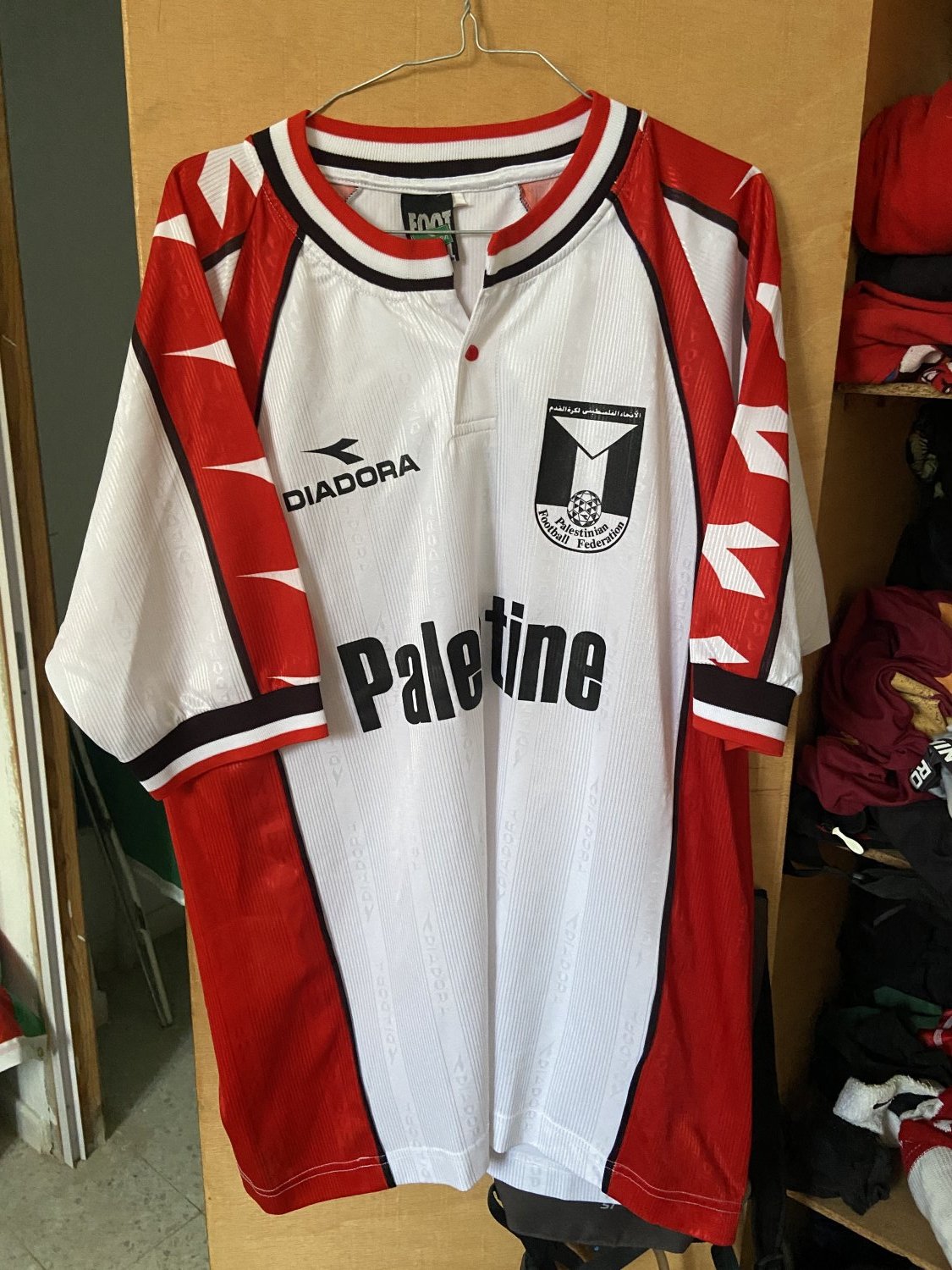 Palestine Away football shirt 2002