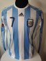 Argentina Home fotbollströja 2010 - 2011