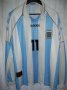 Argentina Home baju bolasepak 1996 - 1997