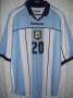 Argentina Home baju bolasepak 2000 - 2001