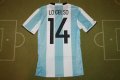 Argentina Home voetbalshirt  2015 - 2017