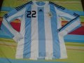 Argentina Home φανέλα ποδόσφαιρου 2007 - 2009