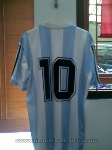 Argentina Home φανέλα ποδόσφαιρου 1989 - 1990