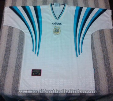 Argentina Tercera camiseta Camiseta de Fútbol 1997