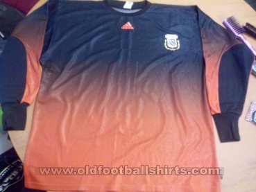 Argentina Gardien de but Maillot de foot 2002