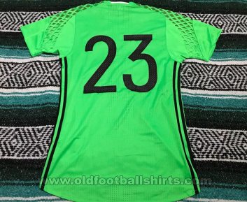 Argentina Målvakt fotbollströja 2016 - 2017