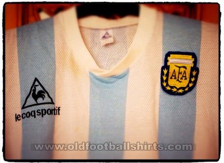 Argentina Home fotbollströja 1989