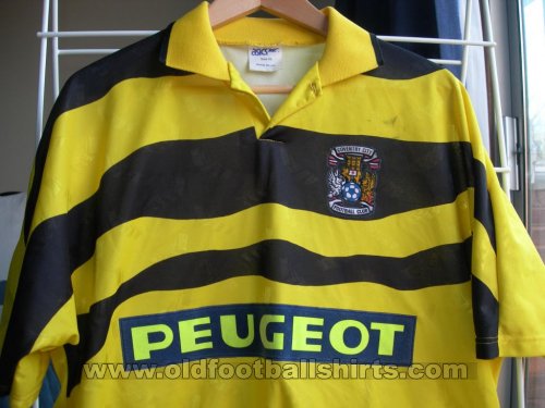 Coventry City Away football shirt 1991 - 1992
