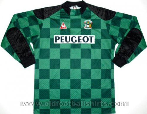 Coventry City Goalkeeper football shirt 1996 - 1997