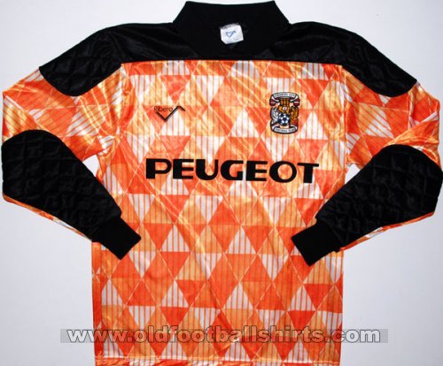 Coventry City Goalkeeper football shirt 1992 - 1994