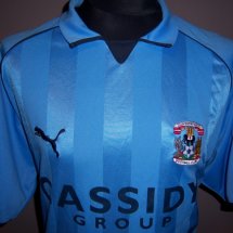 Coventry City Home football shirt 2006 - 2007 sponsored by Cassidy Group