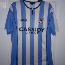 Coventry City Home football shirt 2005 - 2006 sponsored by Cassidy Group
