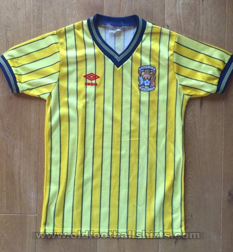 Coventry City Away football shirt 1983 - 1986