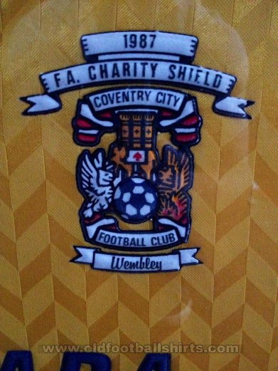 Coventry City Cup Shirt football shirt 1987 - 1988