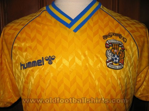Coventry City Выездная футболка 1987 - 1988