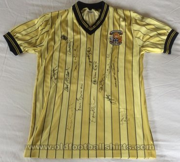 Coventry City Away football shirt 1986 - 1987